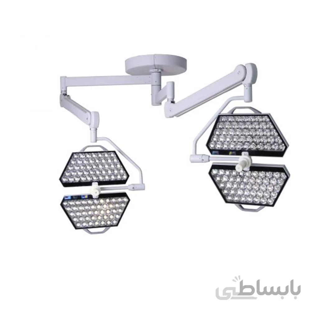 چراغ اتاق عمل LED دو قمر مدل BS8000/2 ا Lamp operating room LED two moons, model BS8000/2