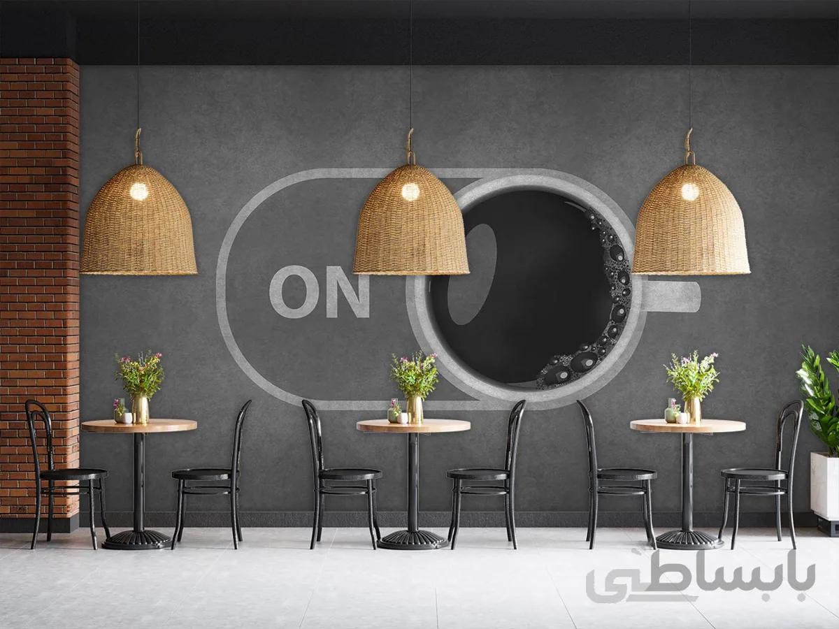 پوستر دیواری کافه قهوه W10048810