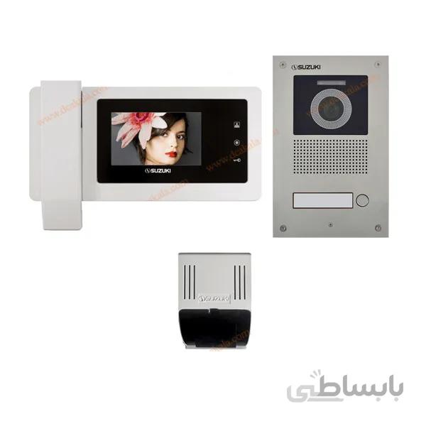 پکیج تک واحدی آیفون تصویری سوزوکی 4.3 اینچ بدون حافظه مدل SZ-415