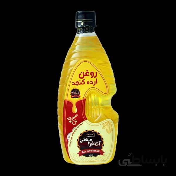 روغن ارده کنجد یک لیتری (آتا غلامعلی)