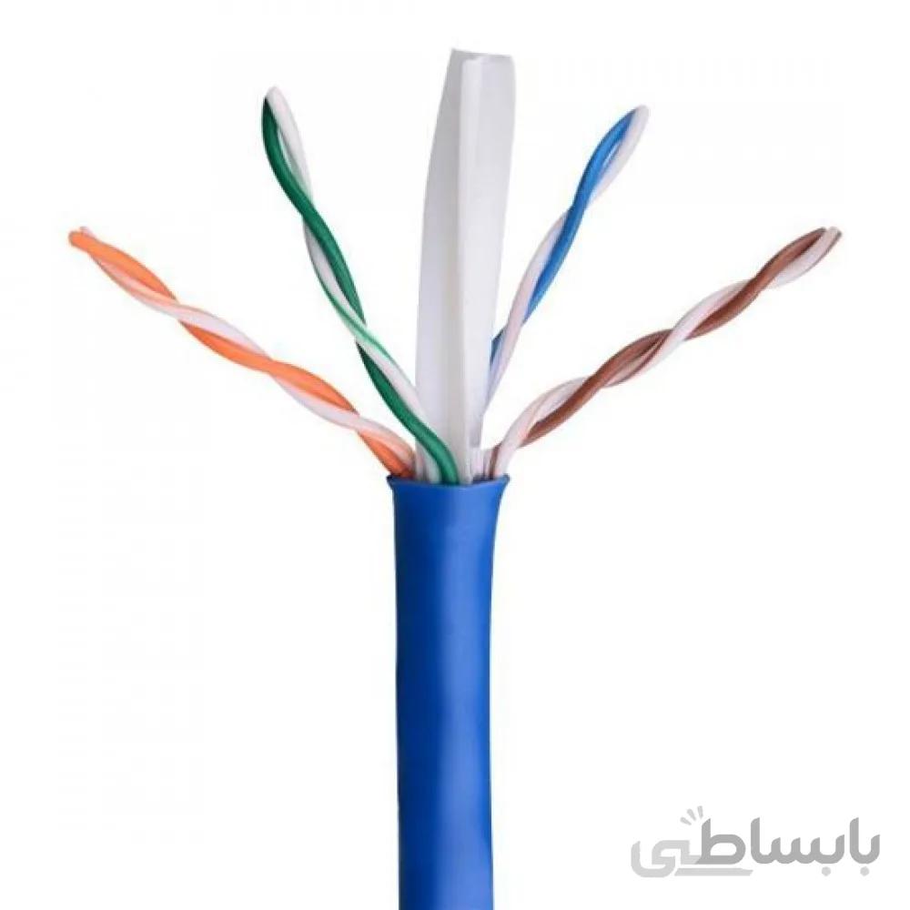 کابل شبکه Knet Plus 305m cat6 UTP تست فلوک
