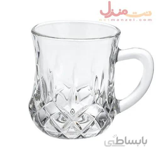 ست فنجان کریستال نوری تازه سری لیونا