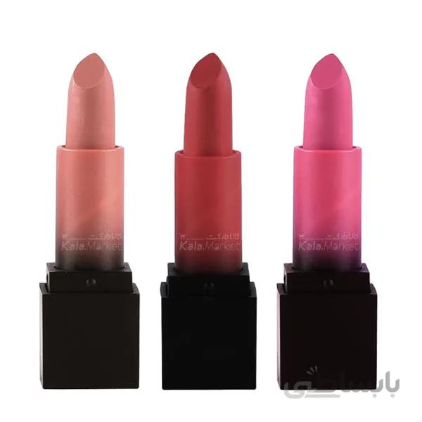 ست رژ لب جامد ۳ تایی مات آرت اسکین مدل آمیزینگ کالر (Artskin Amazing Color Matte Lipstick-Code 02)