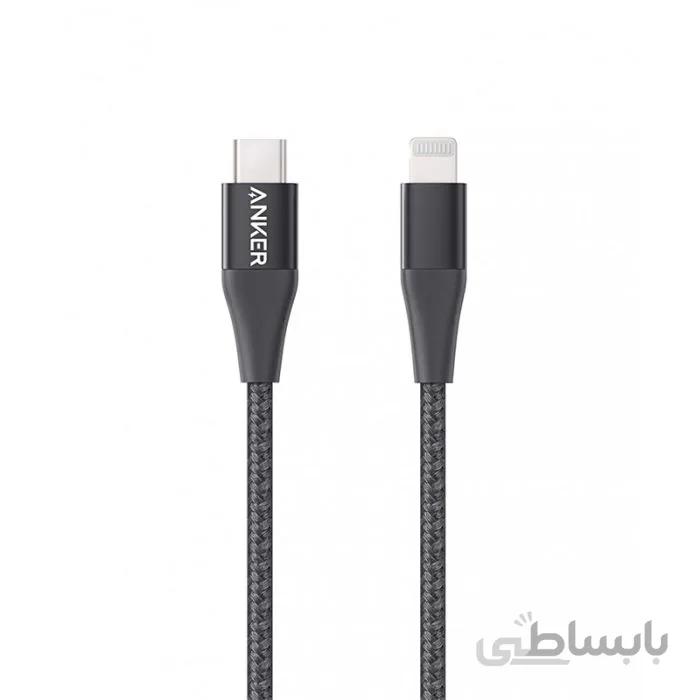 کابل تبدیل USB-C به لایتنینگ انکر مدل A8652 طول 1 متر