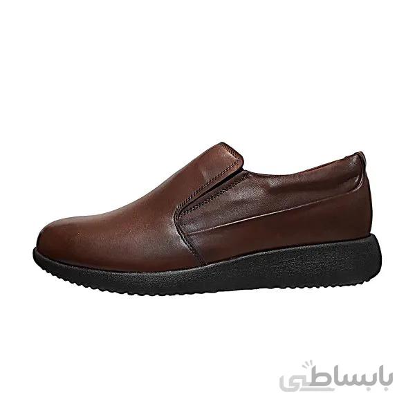 اسپرت طبی بی بند مردانه مدل آراد قهوه ای
