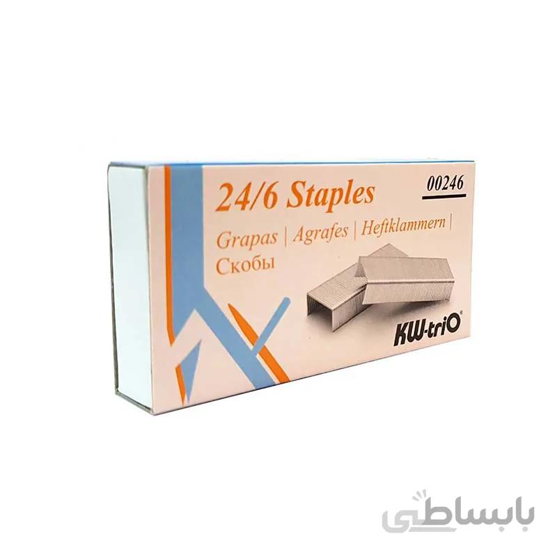 سوزن منگنه سایز 24/6 کی دبلیو تریو ا Staple needle size 24/6 KW Trio
