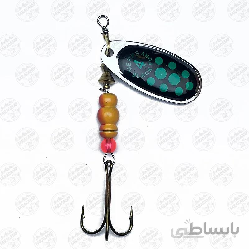لانسه مپس مشکی خال سبز سایز 4
