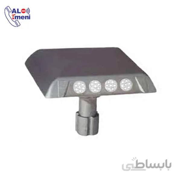گل میخ آلومینیومی با نگین شیشه ای یک طرفه 10*10