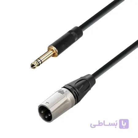 کابل اسپیکر مانیتورینگ پی اس گروپ کنون به بنون استریو مدل XLR M – TRS M