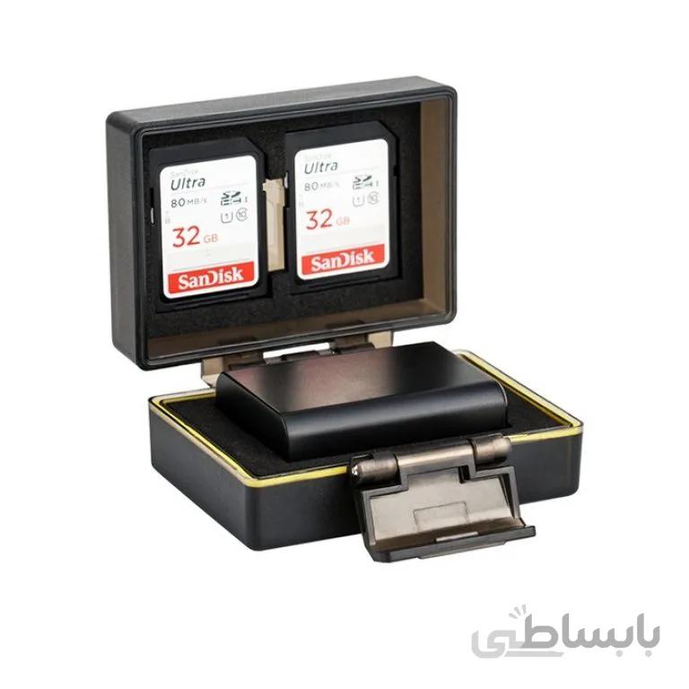 کیف محافظ باتری و حافظه جی جی سی مدل BC-NPFW50