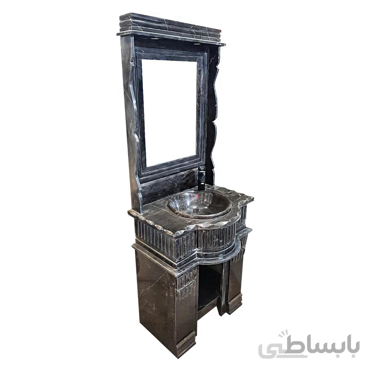 روشویی سنگی مدل آبشار