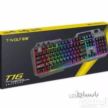کیبورد گیمینگ T-wolf T16
