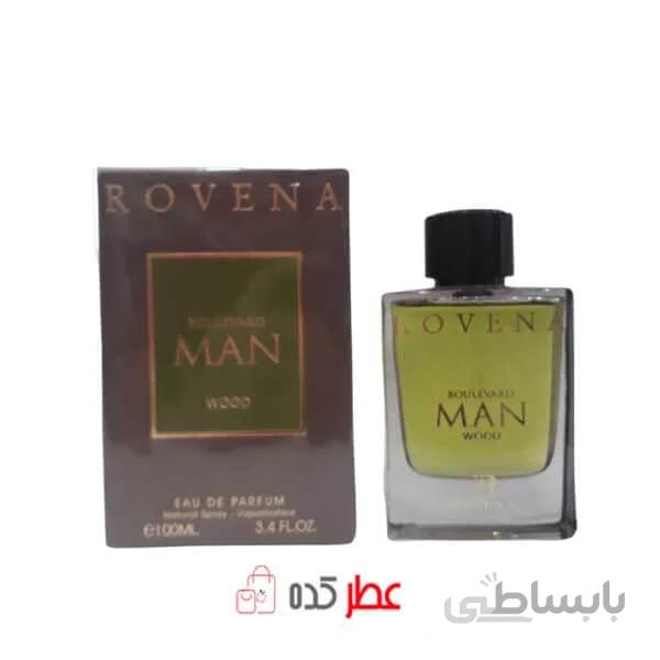 ادکلن مردانه روونا Rovena Boulevard man Wood حجم 100 میل "بولگاری من وود"