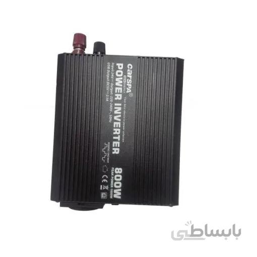 مبدل برق خودرو کارسپا 12ولت 800 وات شبه سینوسی مدل CAR800