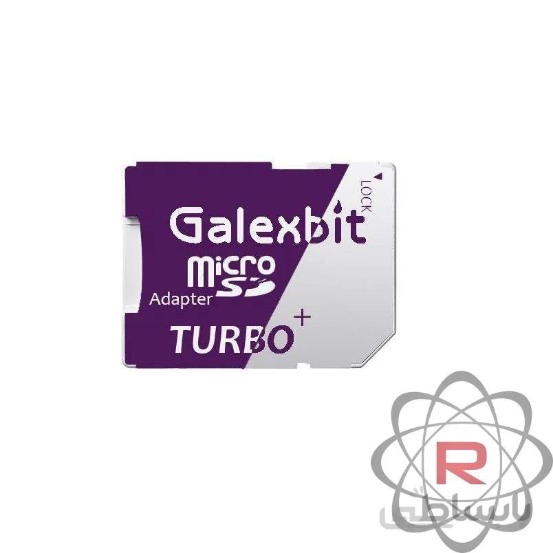 کارت حافظه microSDHC گلکسبیت مدل Turbo+ کلاس 10 استاندارد UHS-I U1 سرعت 80MBps ظرفیت 64 گیگابایت به همراه آداپتور SD