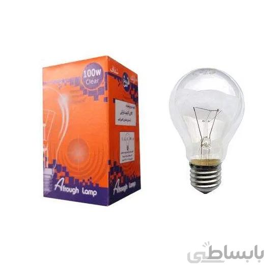 لامپ رشته ای 100 وات افروغ