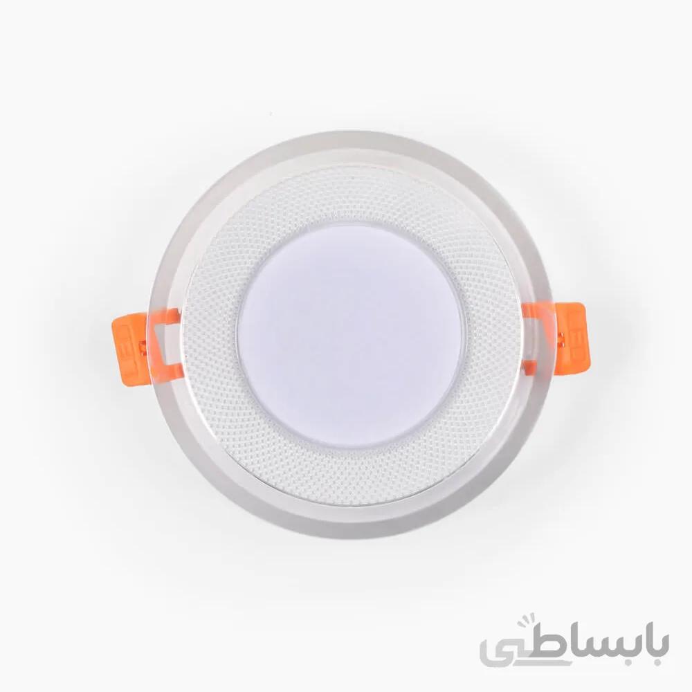 پنل 8 وات توکار دورشیشه مدل BL30 لیان نور