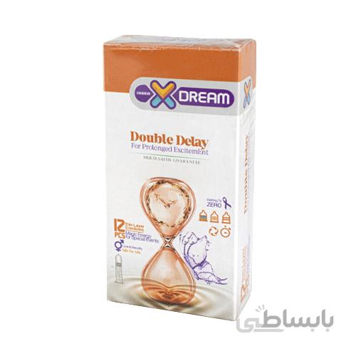 کاندوم تاخیری مضاعف ایکس دریم مدل Double Delay بسته ۱۲ عددی ا قیمت کاندوم تاخیری مضاعف ایکس دریم مدل Double Delay بسته ۱۲ عددی به شرط خرید تیمی