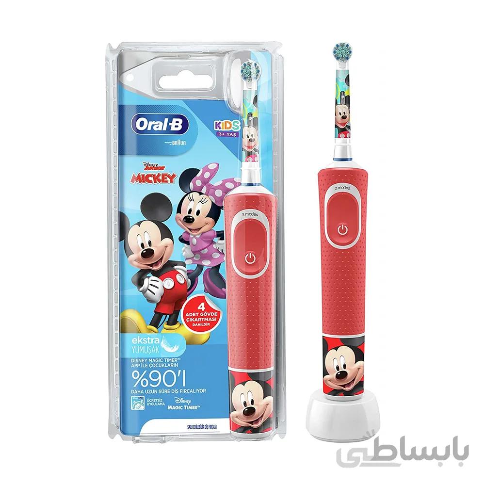 مسواک برقی کودک اورال بی مدل Mickey Junior