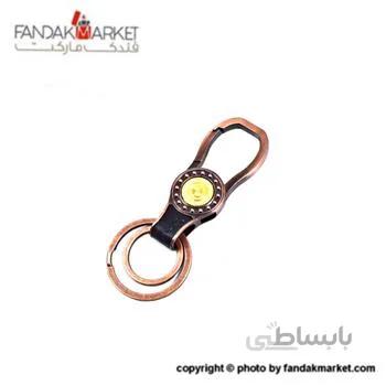 جاکلیدی کادویی دو حلقه لوگودار ماشین