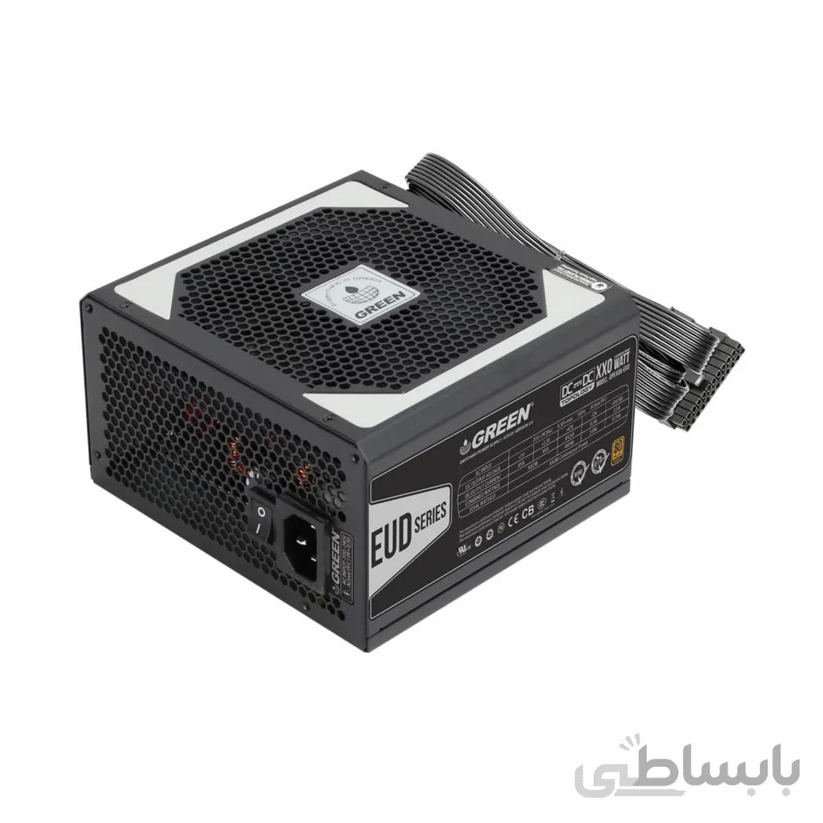 منبع تغذیه کامپیوتر گرین مدل GP430A-EUD