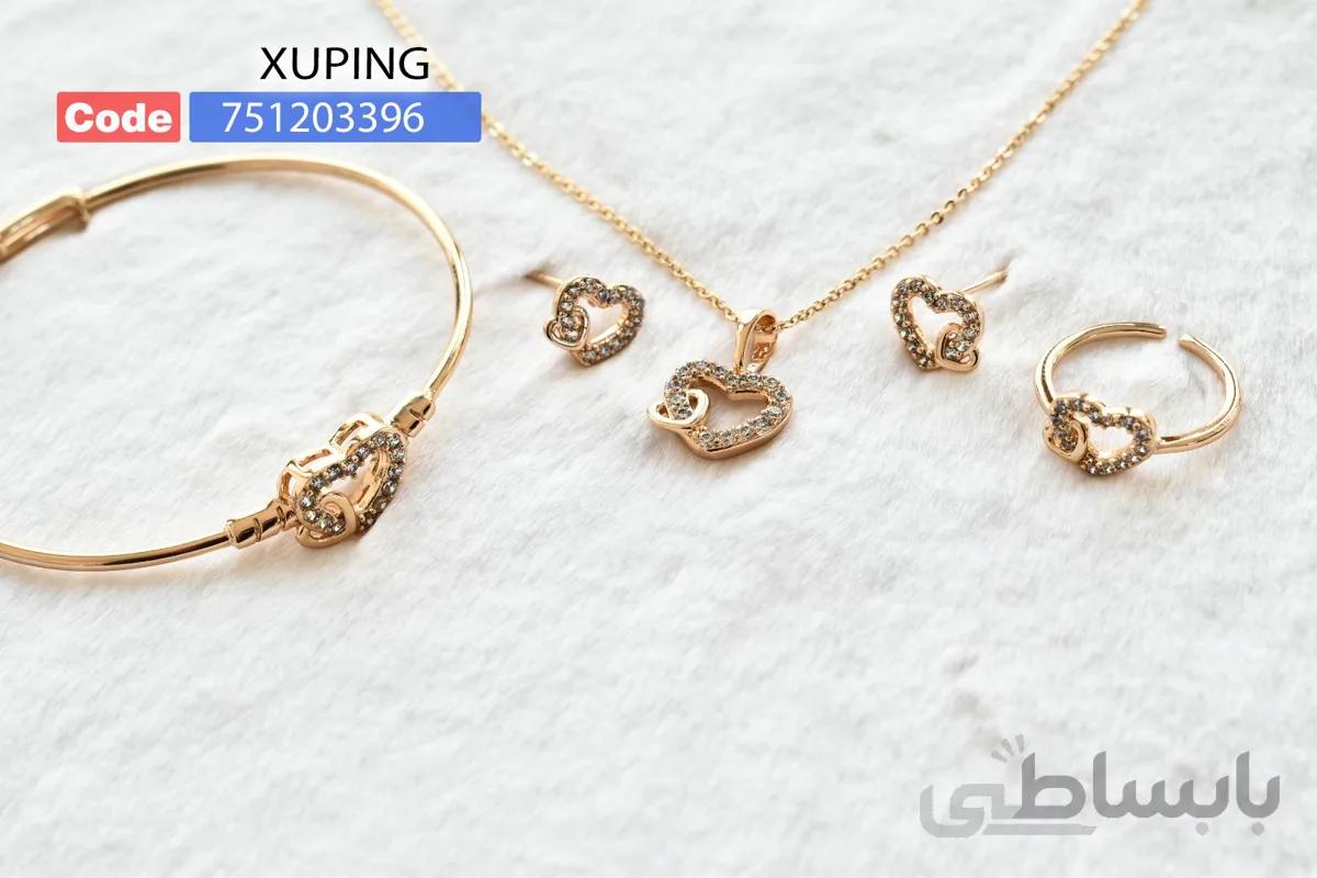 سرویس بچه گانه ژوپینگ طرح طلا ( همراه با زنجیر ژوپینگ)