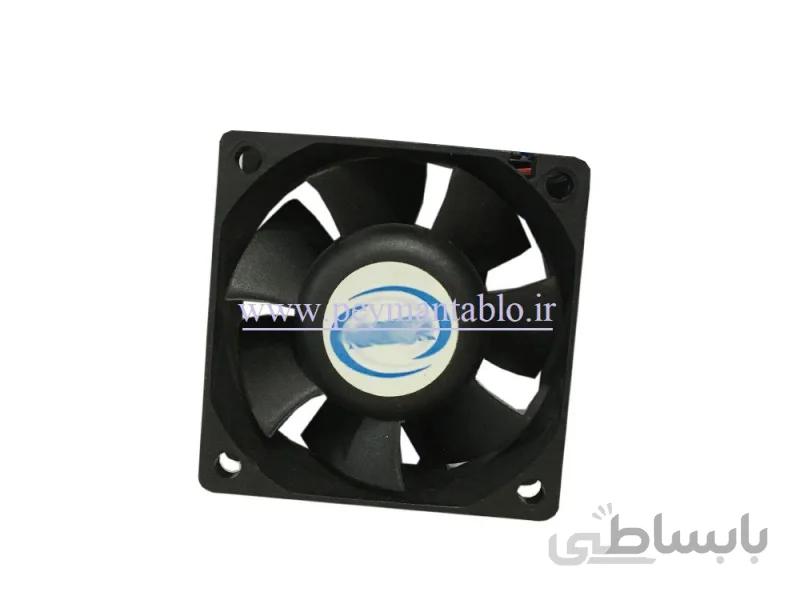 فن تابلوئی 12 ولت DC به ابعاد (6*6) سانتیمتر (دو سیمه)