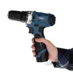 دریل پیچ گوشتی شارژی ان ای سی مدل 1712 ا NEC 1712 Cordless Screwdriver Drill
