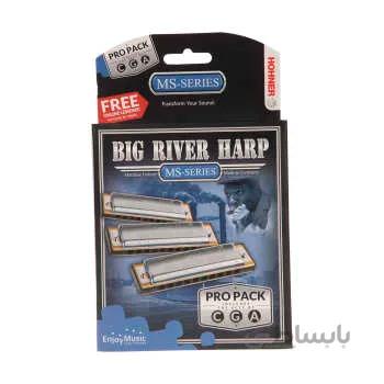 ست سازدهنی هونر مدل BIG RIVER HARP M5900XP ا Hohner BIG RIVER HARP M5900XP Diatonic Harmonica