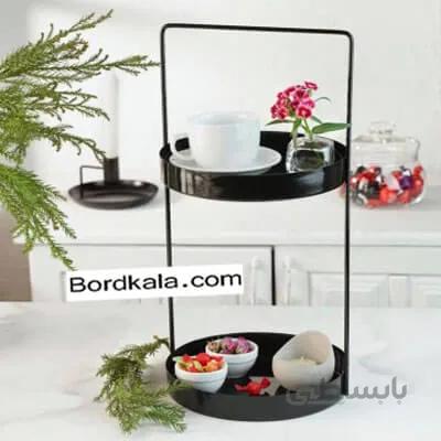 سینی ۲طبقه مشکی