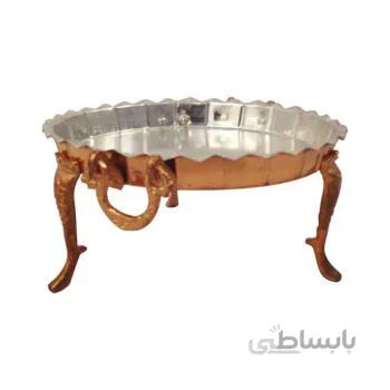 شیرینی خوری مسی پایه بلند سایز3 توت کالا tootkala 1458