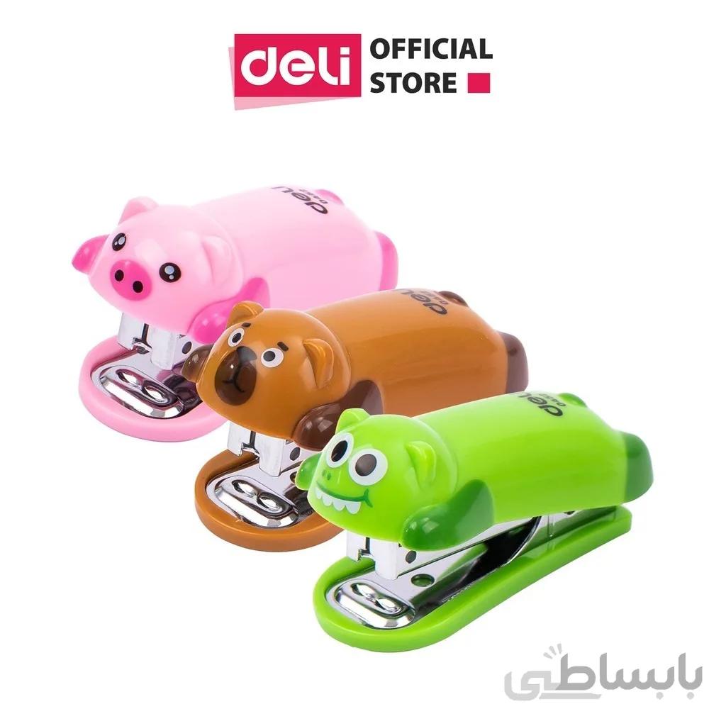 ماشین دوخت مینی دلی مدل [www.ahwazonline.com] deli school mini stapler code 0452