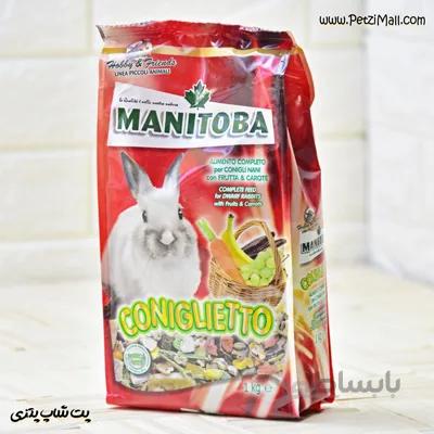 غذای خرگوش منیتوبا Manitoba Coniglietto وزن ۱ کیلوگرم کد ۴۰۵