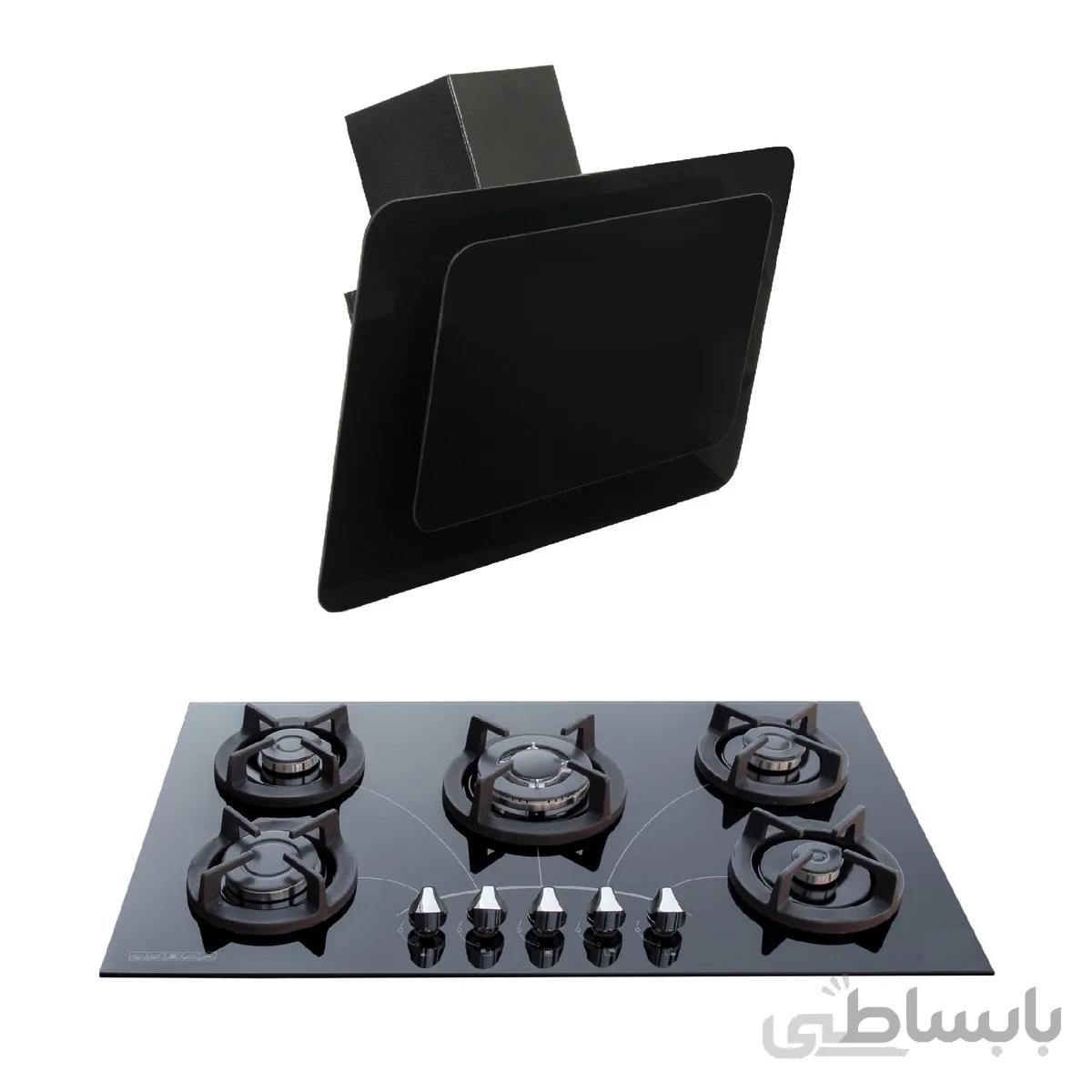 ست هود و اجاق گاز صفحه ای مدل AZ 143