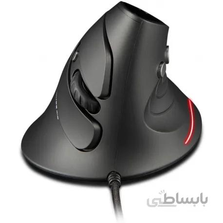 ماوس عمودی سیمی ZELOTES T30 | ماوس نوری USB LED طراحی ارگونومیک با 6 دکمه و 4 حساسیت قابل تنظیم ZELOTES T30 Wired Vertical Mouse