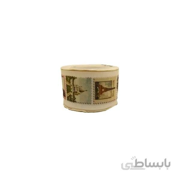 روبان گروگن 4 سانت طرح دار متری کد 3125G