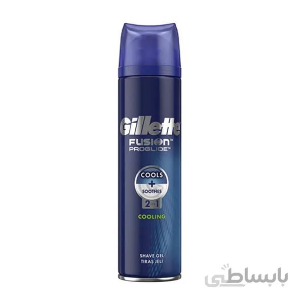 ژل اصلاح ژیلت مدل Gillette Cooling حجم 200 میلی لیتر ا Gillette Cooling Shave Foam 200ml