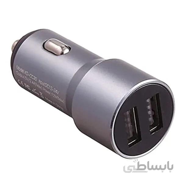 شارژر فندکی ایکس او مدل TZ09 به همراه کابل USB-C ا XO-TZ9 Car Charger With USB-C Cable