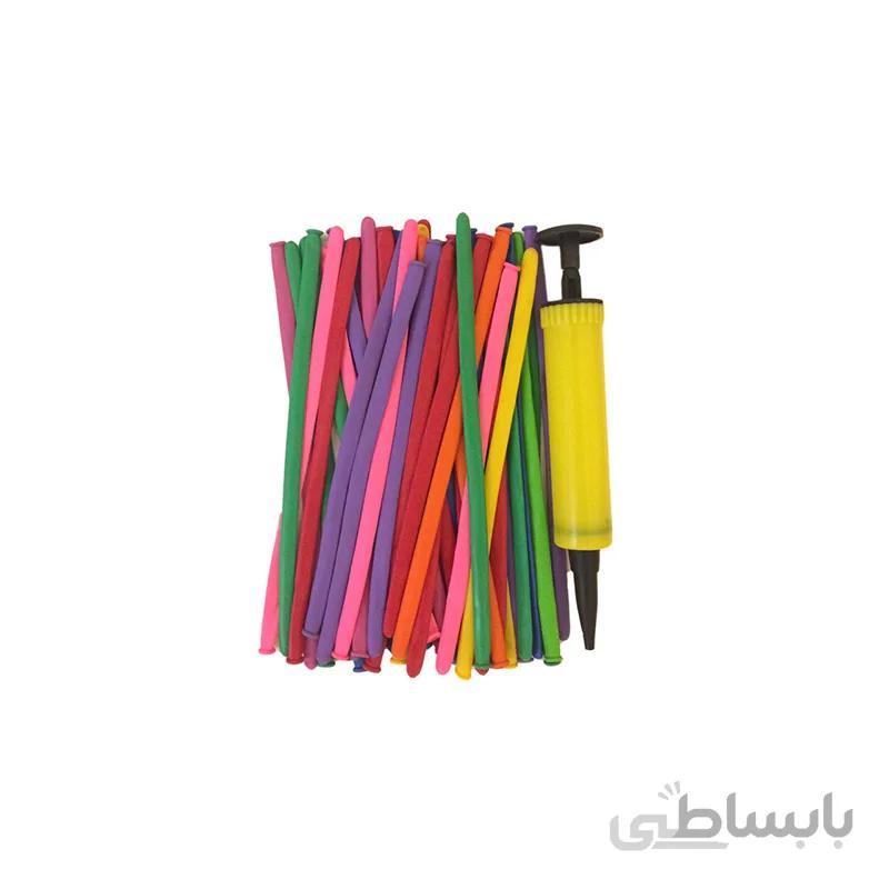 بادکنک happy همراه با تلمبه