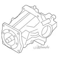 پوسته ديفرانسيل عقب اصلی میتسوبیشی ( Genuine parts ) - اوتلندر