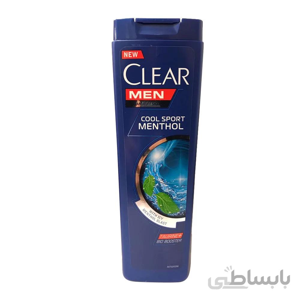 شامپو مردانه ‌خنک کننده 400 میلی لیتر کلییر ا Clear Men Cool Sport Menthol Reduced Surfactant 400 ml