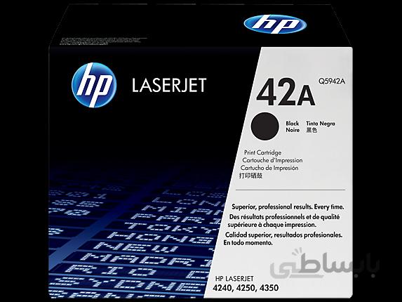 کارتریج طرح درجه 1 پرینتر لیزری اچ پی مدل 42a