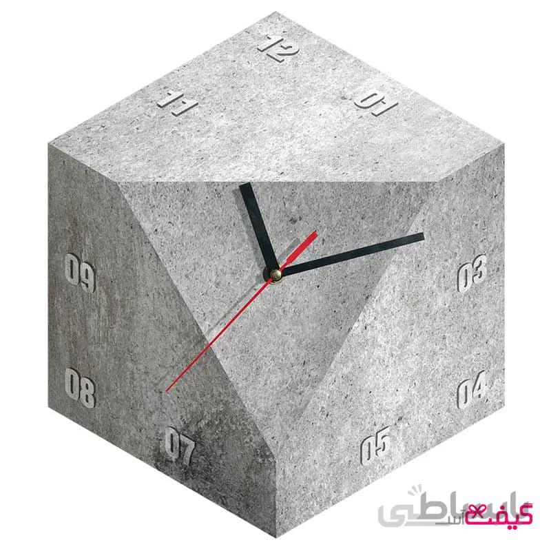 ساعت دیواری سه بعدی cube6