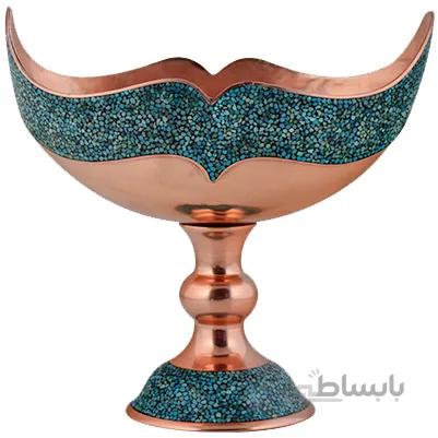 کشکول فیروزه کوب اثر آقاجانی ارتفاع 25 سانتی متر KSH-01