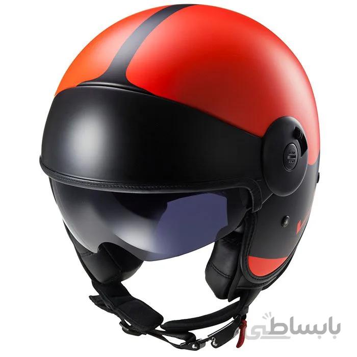 کلاه کاسکت ال اس تو مدل OFF597 Cabrio Red