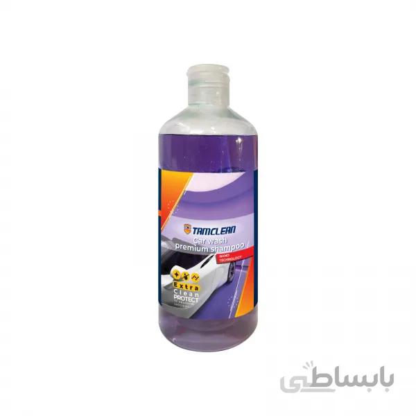 شامپو تمیزکننده بدنه خودرو تام کلین مدل پریمیوم TC-SB400Y08حجم 400 میلی لیتر