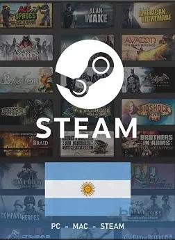 خرید گیفت کارت استیم ارژانتین Steam Wallet Argentina