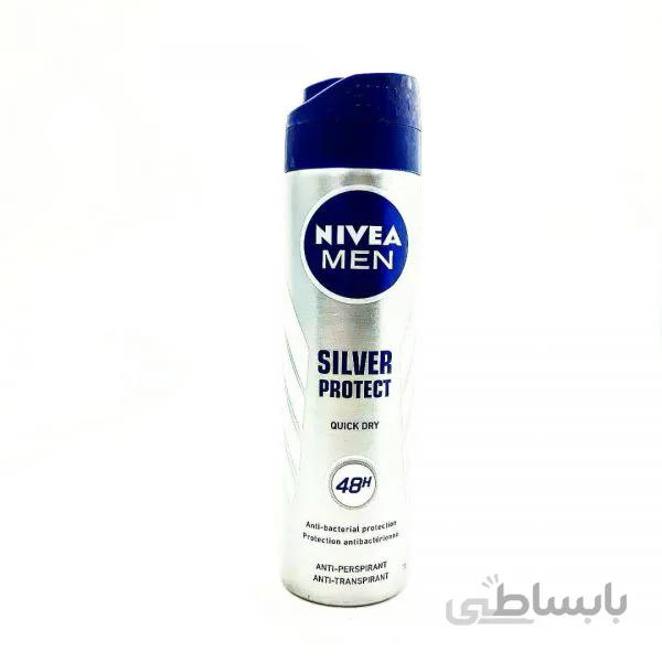 اسپری خوشبوکننده بدن نیوا سیلور پروتکت Nivea Silver Protect