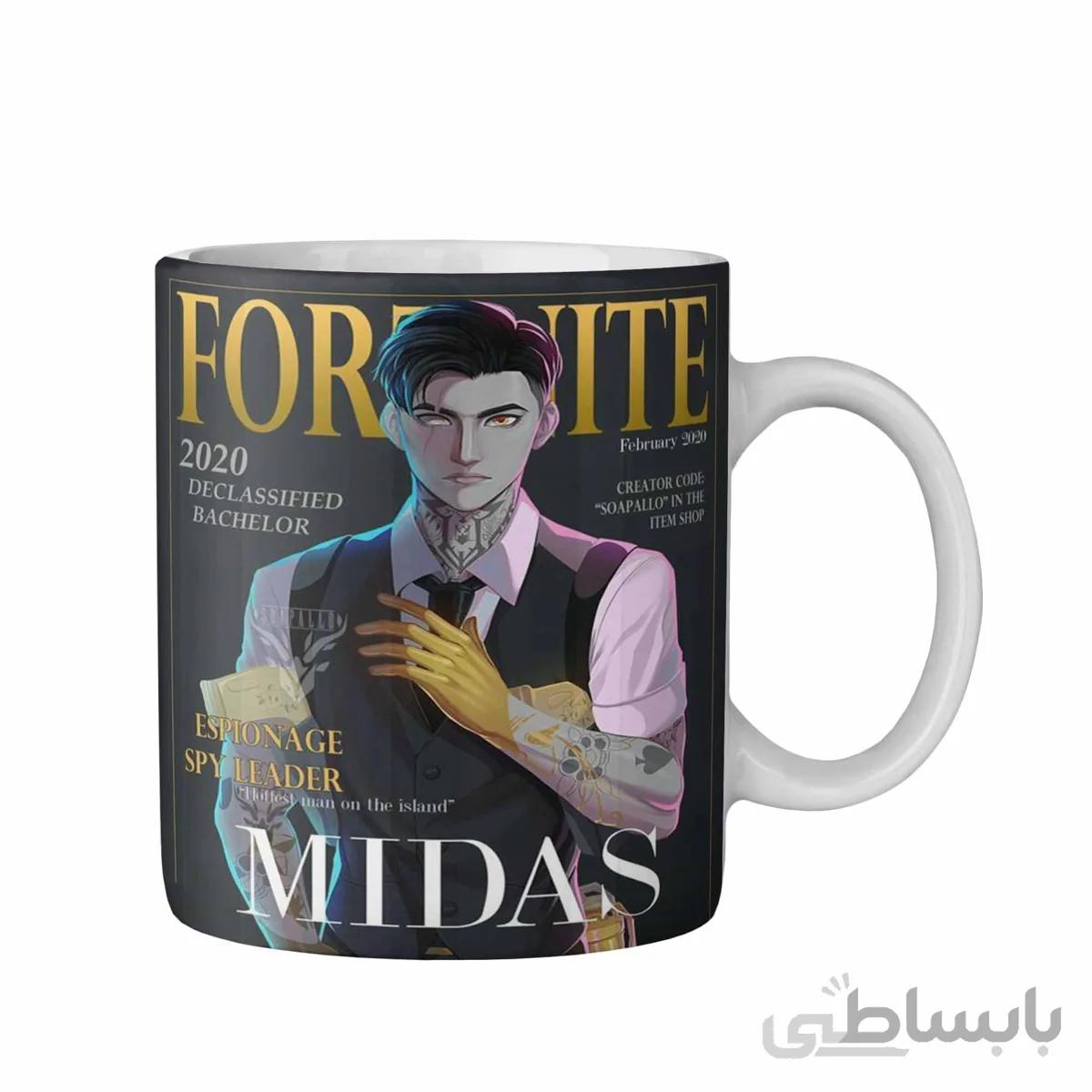 ماگ طرح بازی فورتنایت fortnite