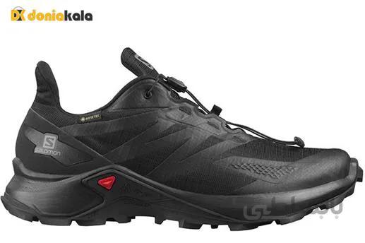 کفش کتانی اورجینال کوهنوردی و طبیعت گردی سالامون گورتکس سوپرکروس پلاست Salomon Supercross Blast Gtx L41108500 ا Original mountaineering and nature sneakers Salomon Supercross Blast Gtx L41108500